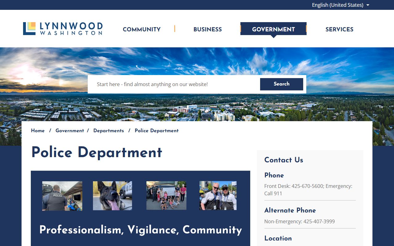 Lynnwood jail roster police and jail page