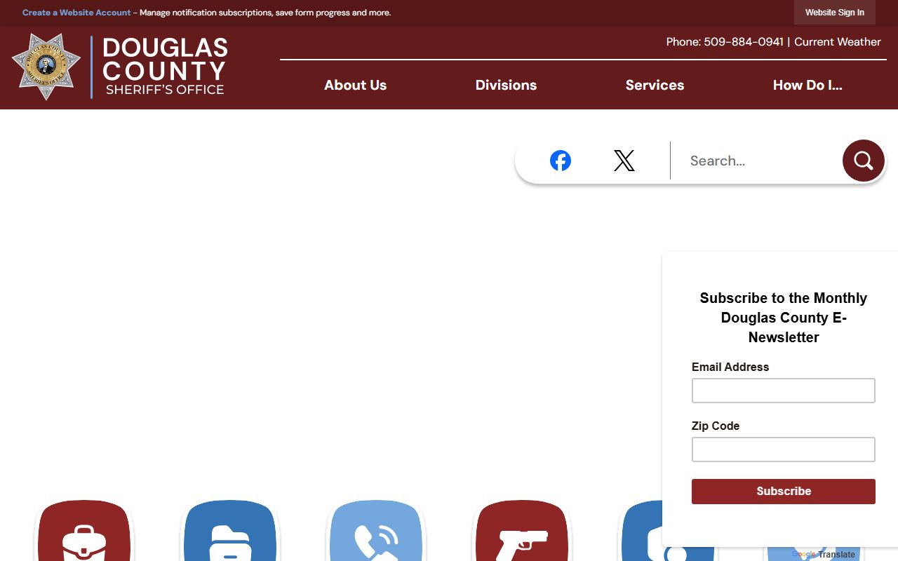 Douglas County jail roster sheriff office website